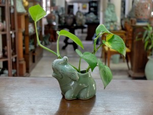 Small Celadon Elephant vase
