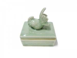 Celadon Name Card Box Chicken Top