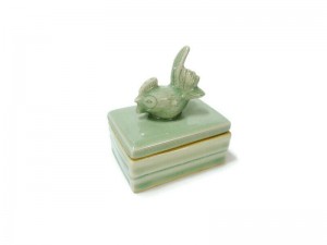 Celadon Name Card Box Chicken Top