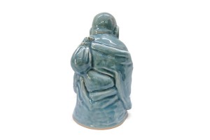 Blue Celadon Happy Budha