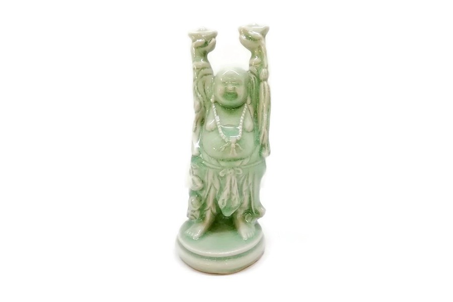 Laughing Buddha พระสังกัจจาย์ศิลาดล ปางชูทอง