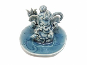 Celadon Ganesha - XS with Elephant Tray
