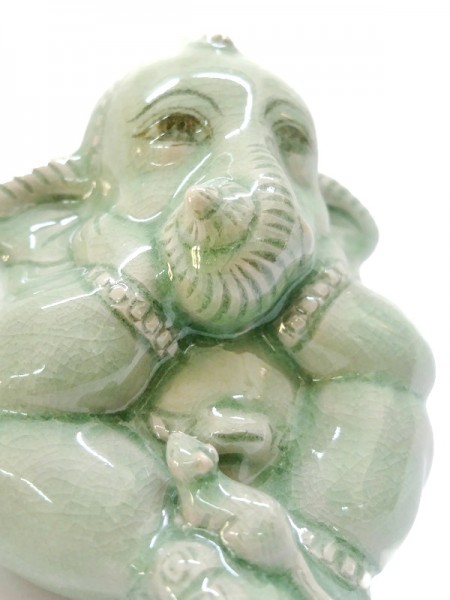 Celadon Baby Ganesha - M