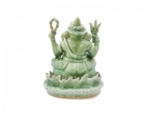 Celadon Ganesha - L Hand build