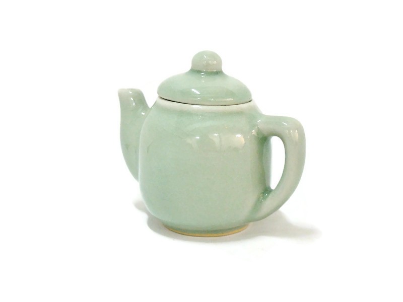 Celadon Mini Soy Sauce Cruet