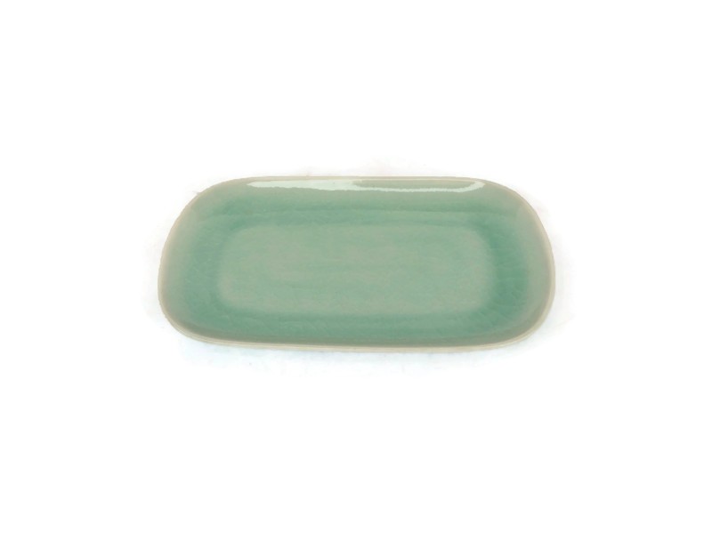 Celadon Tea Set Lotus Painted