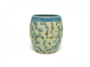 Celadon Mosaic Big Cup