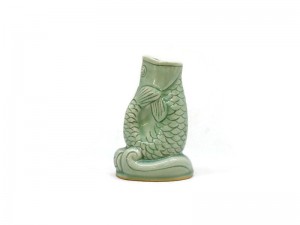 Celadon Fish Vase