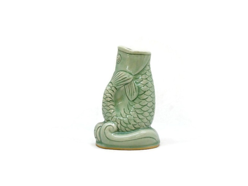 Celadon Fish Vase