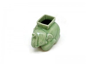 Celadon Elephant vase