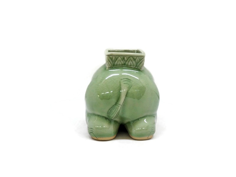 Celadon Elephant vase