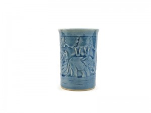 Elephant Junkle Tall Celadon Cup