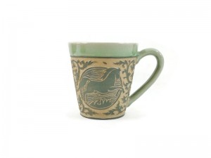Hand-Carved Zodiac Mug 