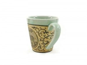 Hand-Carved Zodiac Mug 