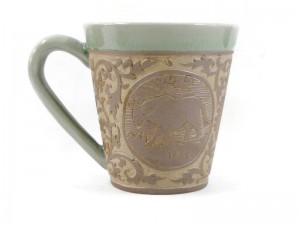 Hand-Carved Zodiac Mug 