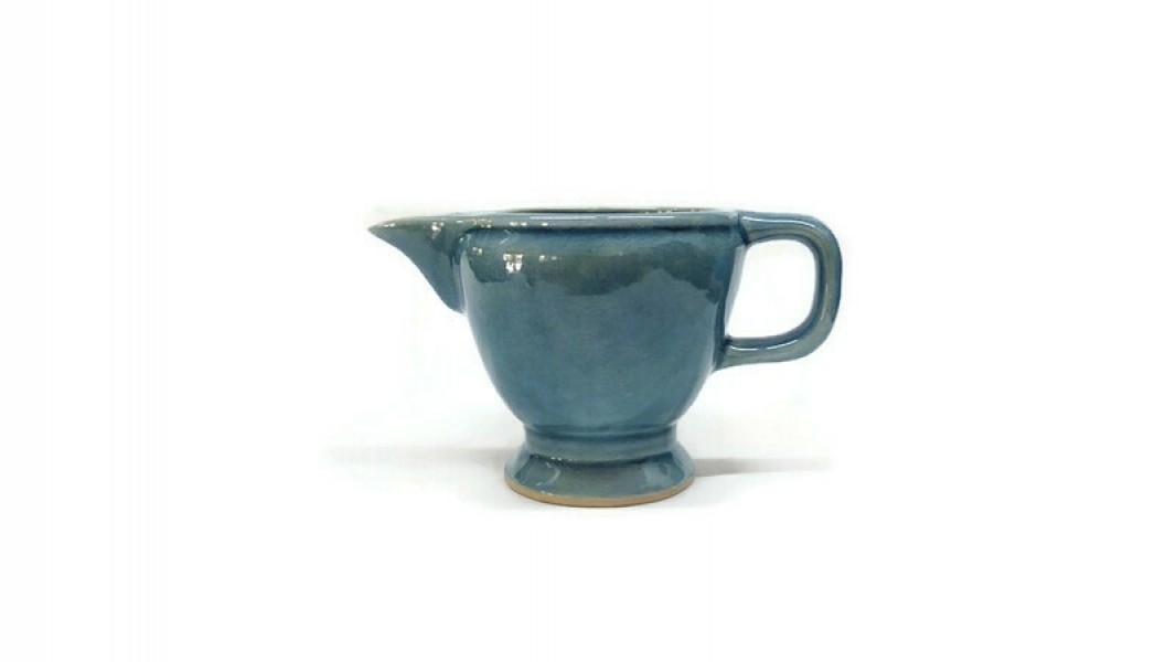 Blue Simple Pitcher