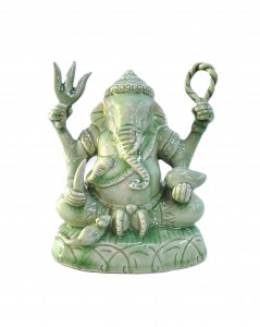 Celadon Ganesha Sculpture, 7