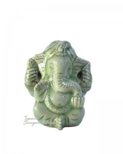 Tiny Celadon Ganesha