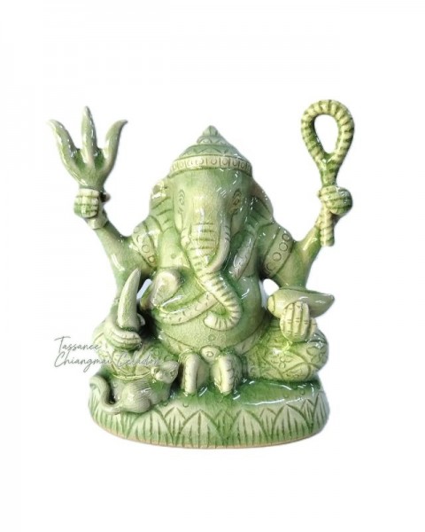 Small Celadon Ganesha