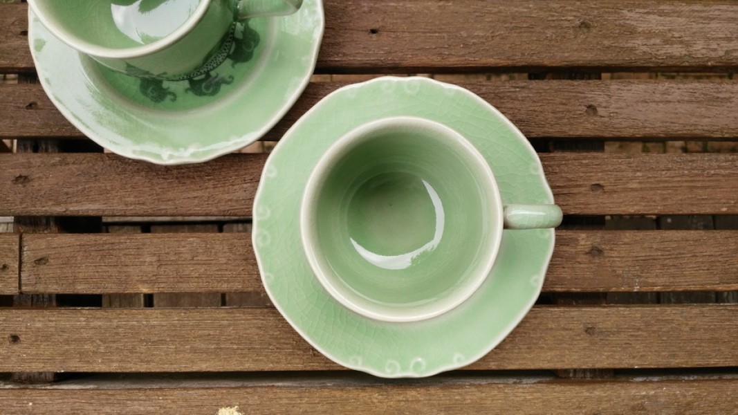 Coffee cup and saucer