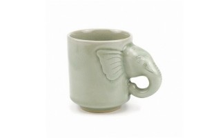 Elephant Mug แก้วมัคทรงกระบอกใหญ่หัวช้าง