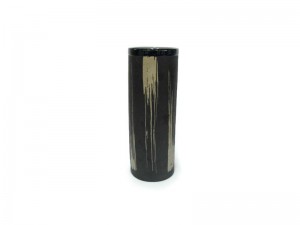 Tumbler Blue Celadon vase with coffee grounds design