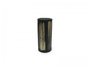 Tumbler Blue Celadon vase with coffee grounds design