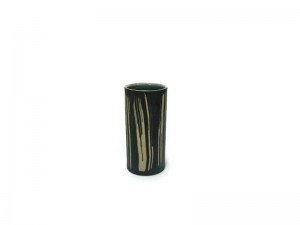 Tumbler Blue Celadon vase with coffee grounds design