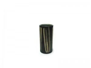 Tumbler Blue Celadon vase with coffee grounds design