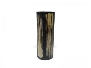 TUMBLER BLUE CELADON VASE with Coffee Grounds Design