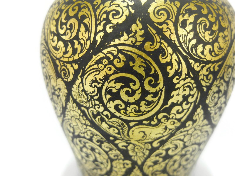 Celadon Lacquer Pot