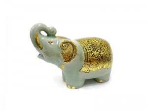 Celadon Elephant Lacquer
